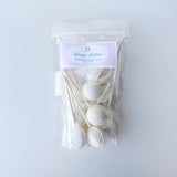 Large Lollies: Marshmallow Fluff - 12ct
