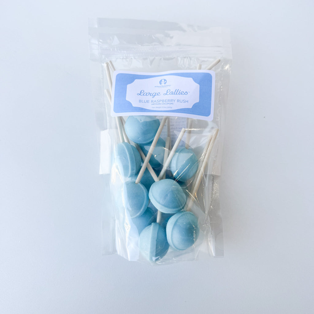 Sweet Tooth Fairy: Large Lollies Candy: Blue Raspberry Rush