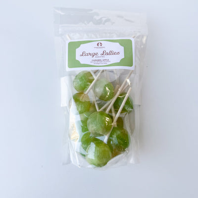 Large Lollies: Caramel Apple - 12ct