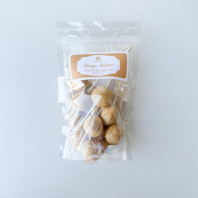 Large Lollies: Peanut Butter Love - 12ct