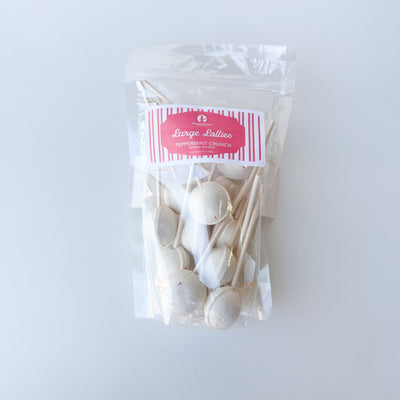 Large Lollies: Peppermint Crunch