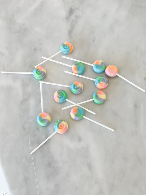 PETITE POPS Rainbow Sherbet -  12 Count