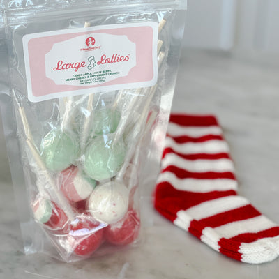 STOCKING STUFFERS: INDIVIDUALLY WRAPPED LARGE LOLLIES - 12 COUNT