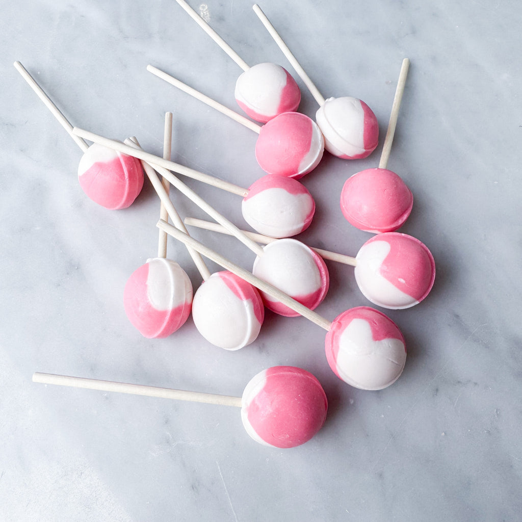 Sweet Tooth Fairy: Large Lollies Candy: Raspberry Fluff