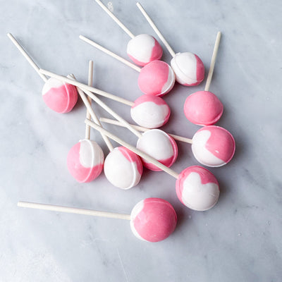 Sweet Tooth Fairy: Large Lollies Candy: Raspberry Fluff