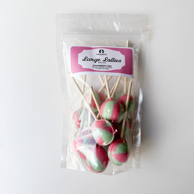 Large Lollies: Strawberry Kiwi - 12ct