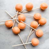 Sweet Tooth Fairy: Large Lollies Candy: Orange Creamsicle