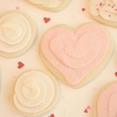 Heart Sugar Free Cookies