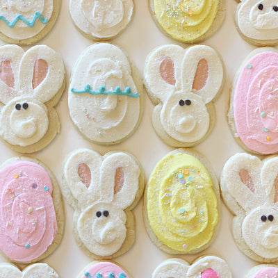 EASTER EGGSTRAVAGANZA SUGAR COOKIES - 8ct